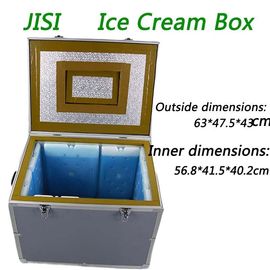94 L izolowany próżniowo pojemnik na lody, plastikowy pojemnik na lód chłodzący PE