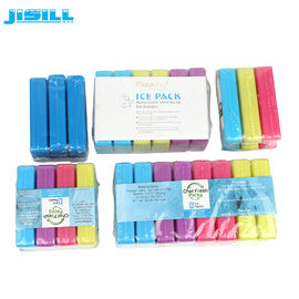Przenośne niebieskie mini pakiety lodu używane w mrożonej żywności świeże z niestandardowych opakowań