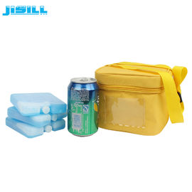 Food grade HDPE + SAP Mini Ice Packs Ice Block / Ice Gel Inside Liquild 10 * 10 * 2 cm