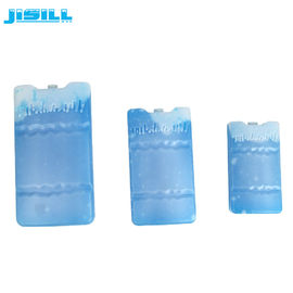 Zakrzywione plastikowe zamrażarki wielokrotnego użytku z HDPE do chłodnic 14,3 * 7,7 * 3,8 cm