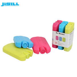 kupować Mini Ice Packs z twardą powłoką z materiału HDPE wielokrotnie używalne opakowania z żelem chłodzącym idealne do torebek luncheckich zamrożone jedzenie i chłodzenie medyczne online manufacture