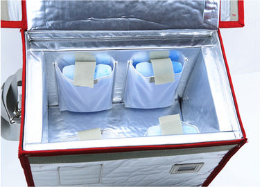 Duże pudełko składane z materiału Vpu Medyczne pudełko z izolowaną chłodnicą insulinową do długiego transportu