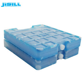 HDPE Duże opakowania chłodzące wielokrotnego użytku, niebieskie, żelowe bloki lodu z uchwytem