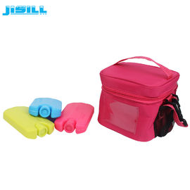 Opakowania dla dzieci Mini Ice Pack na torbę na lunch, pakiety Red Frozen Gel 12 * 7,8 * 2 cm