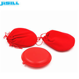 Wysokiej jakości czerwone opakowanie wielokrotnego użytku Hot Cold z niestandardową torbą na kosmetyki