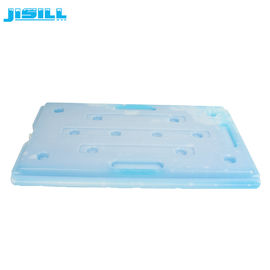 HDPE Plastikowe niebieskie bloki lodu wielokrotnego użytku o wadze 3500 g do mrożonek