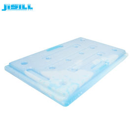 Plastikowe niebieskie bloki lodu wielokrotnego użytku HDPE o wadze 3500 g do mrożonej żywności