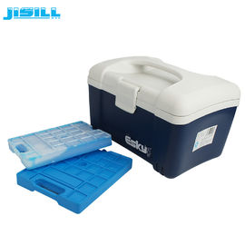 Food Grade HDPE Large Cooler Ice Packs Wielokrotnego użytku Niebieski z uchwytem