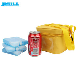 Produkty spożywcze HDPE + SAP Mini Ice Packs Blok lodu / Gel lodowy W środku płynny 10*10*2cm Do żywności zamrożonej