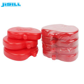 Czerwone Mini Ice Packs wielokrotnego użytku MSDS Approved For Kids Cooler Bags Mrożona żywność