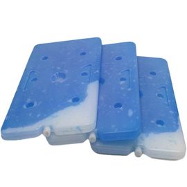 Plastikowe niskotemperaturowe chłodnie lodowe Cegła / niebieska zamrażarka
