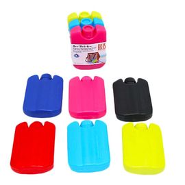 HDPE Małe bloky lodu Zamrażalnik Muszelka twarda 150ml Gel chłodzący Płyn do żywności Zamrożone