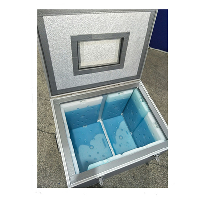 Duża lodówka lodowa z tworzywa sztucznego / PU o pojemności 95 litrów do przechowywania lodów