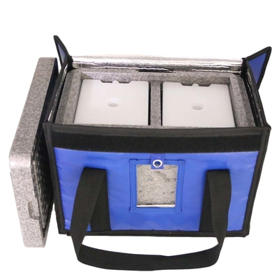 20L Materiał EPP Przechowywanie medyczne Schładzanie insuliny Pudełko / torba na łańcuch zimny